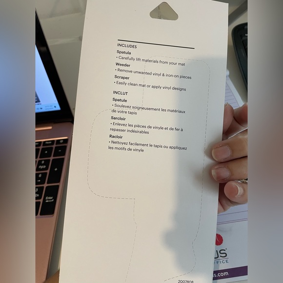 NWT cricut joy starter tools Set. include spatule, sarclior,racloir - Picture 3 of 7